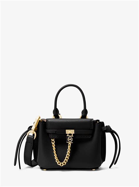 michael kors hamilton quilted crossbody|Hamilton Legacy Micro Leather Belted Crossbody Bag .